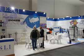 Esli Industrial IFAT Eurasia 2019 Fair Booth 1